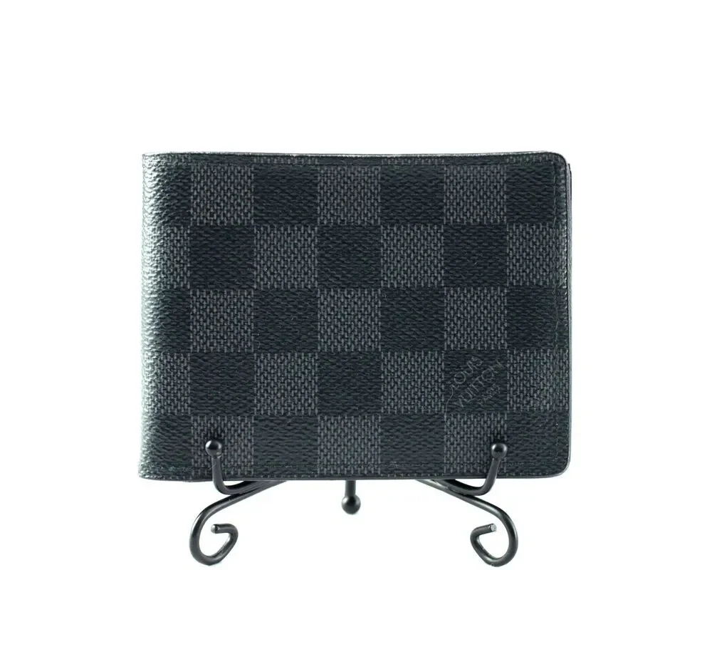 NEW Louis Vuitton Multiple Wallet Damier Graphite  date code# SP2116
